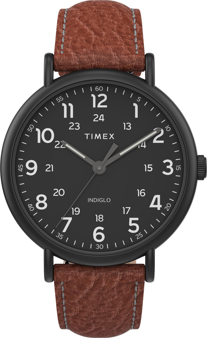 Timex Men's Tan Leather Strap Watch Review