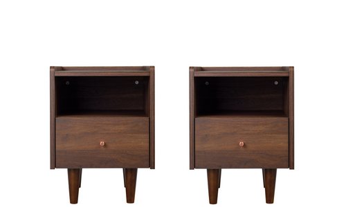 Walnut bedside table argos hotsell