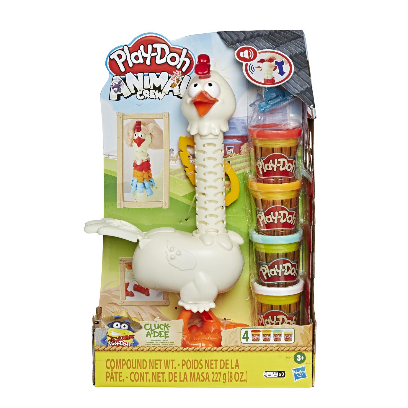 Play-Doh Cluck a Dee Feather Fun Chicken Playset Review