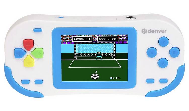 Denver GMP-295 Handheld Gaming Console - White & Blue