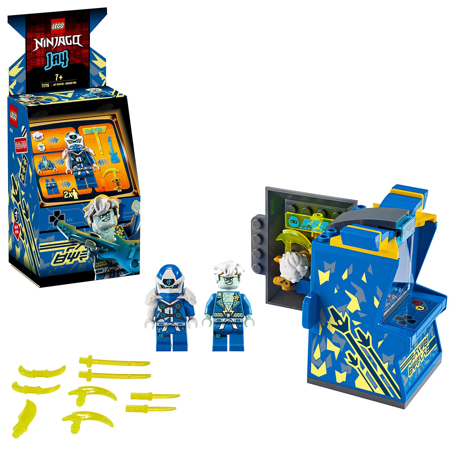 LEGO Ninjago Jay Avatar Arcade Pod Review