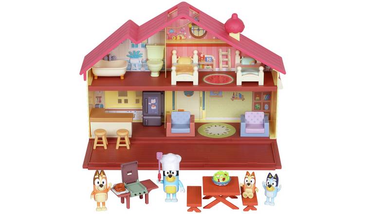 Bluey Mega Bundle Home, BBQ And Family Playset 