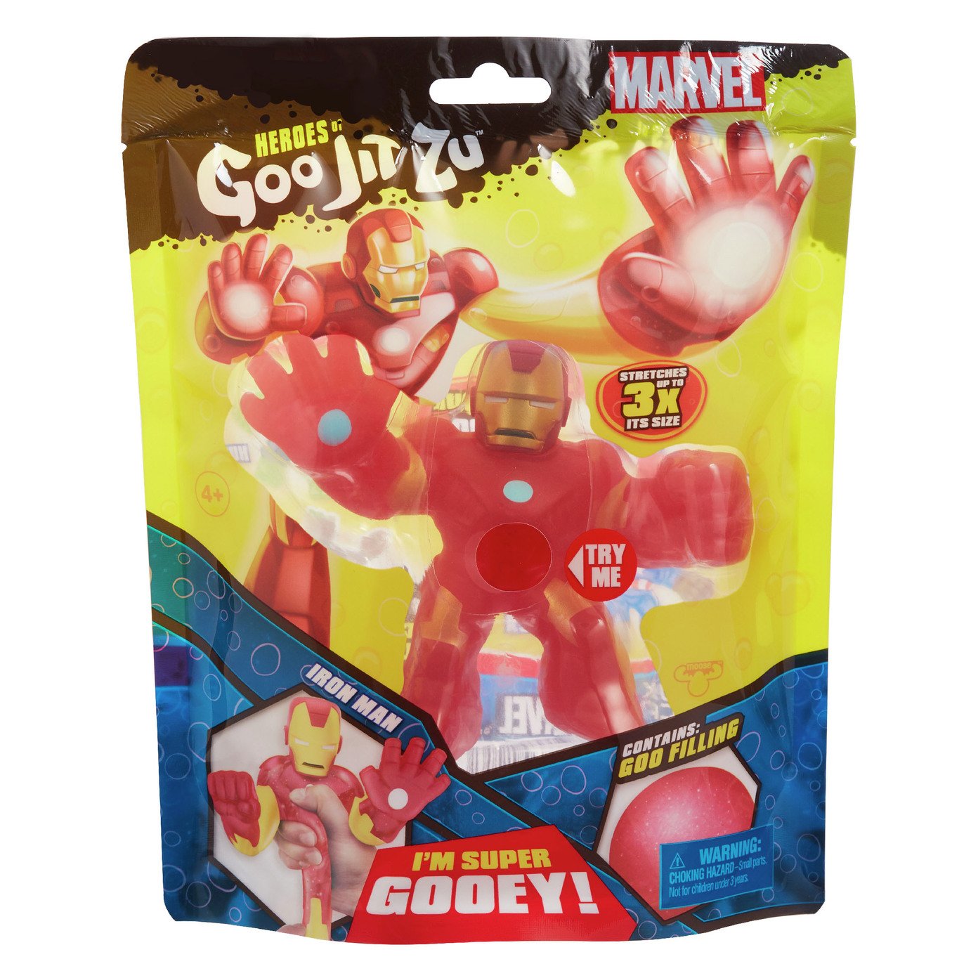 Goo Jit Zu Marvel Superheroes Iron Man Figure Review