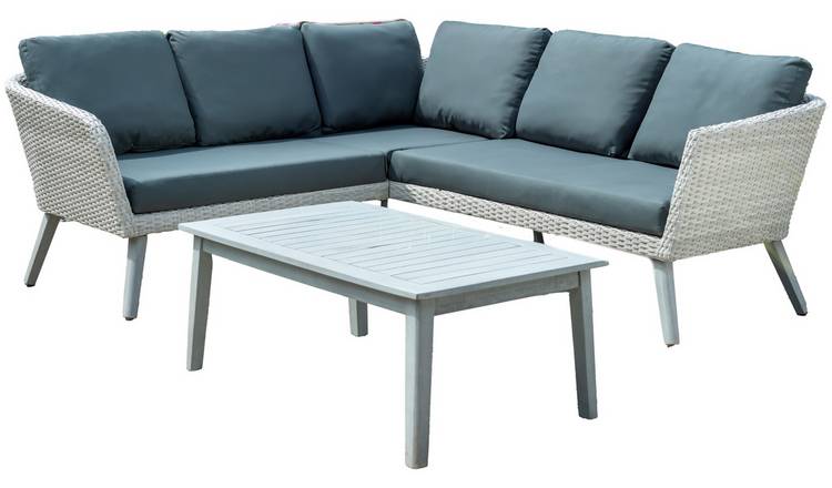 Norfolk Leisure Chedworth 5 Seater Garden Corner Sofa Set 