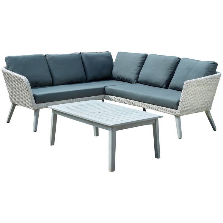 Norfolk Leisure Chedworth 5 Seater Garden Corner Sofa Set  0