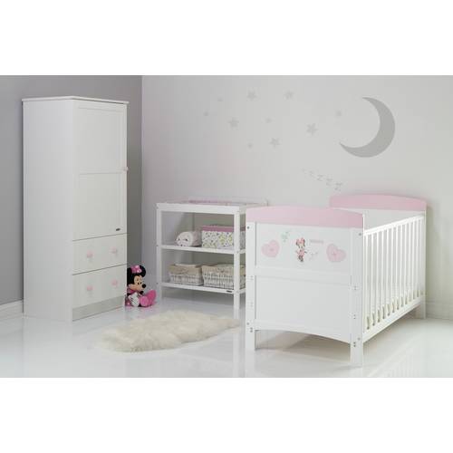 Buy Disney Minnie Mouse 3 Piece Room Set Hearts Nursery Furniture Sets Argos