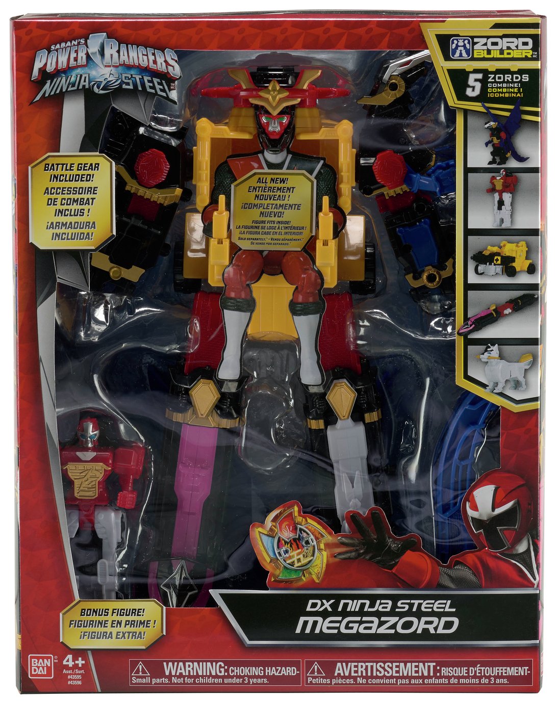 power rangers super ninja steel zords