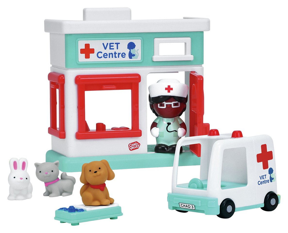 Chad Valley Tots Town Vet Centre Playset