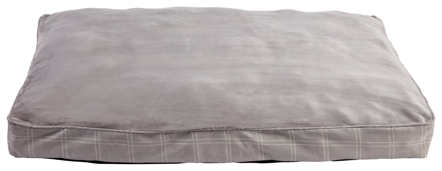 Country Check Pet Mattress - Large