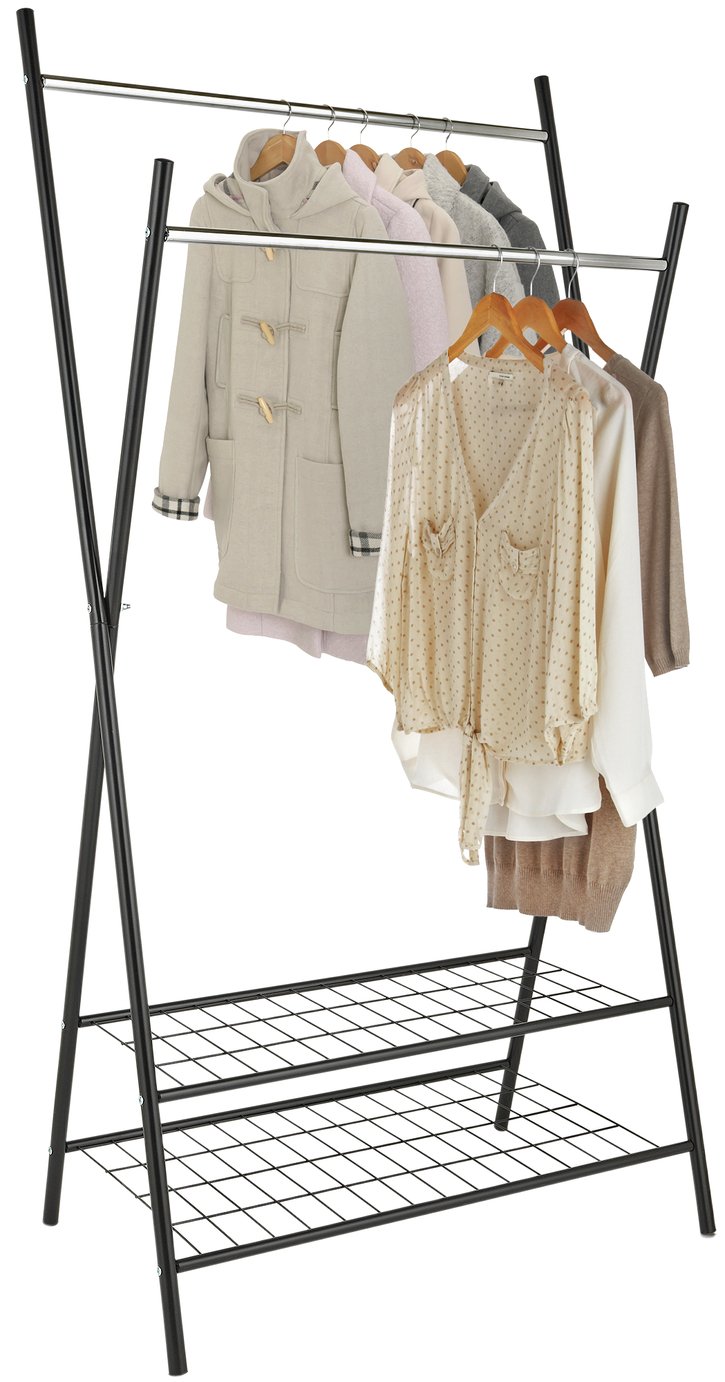 Argos Home XFrame Clothes Rail with Shelves Reviews
