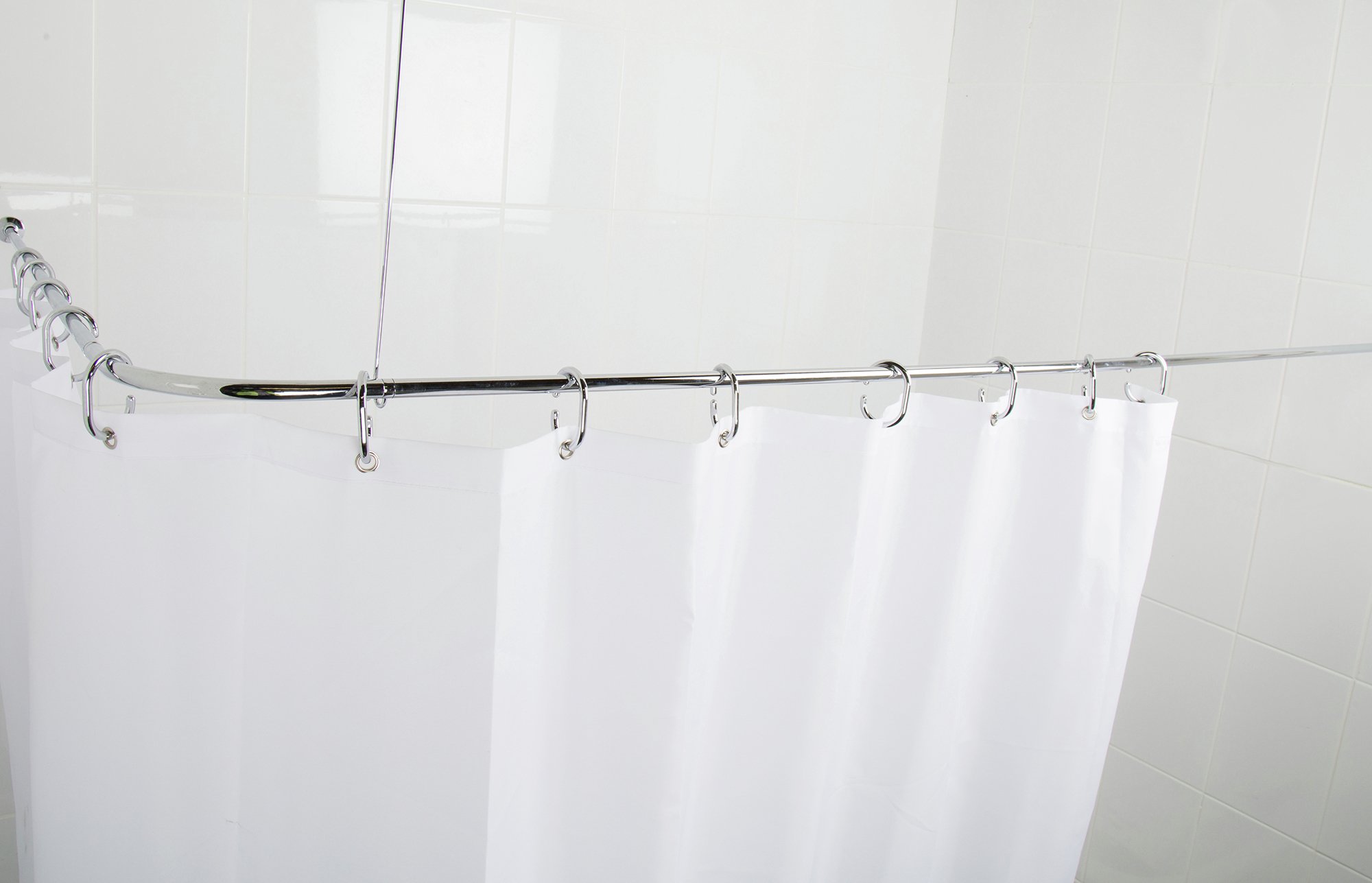 Croydex Fineline S Steel Shower Curtain Rod & Rings Set Review