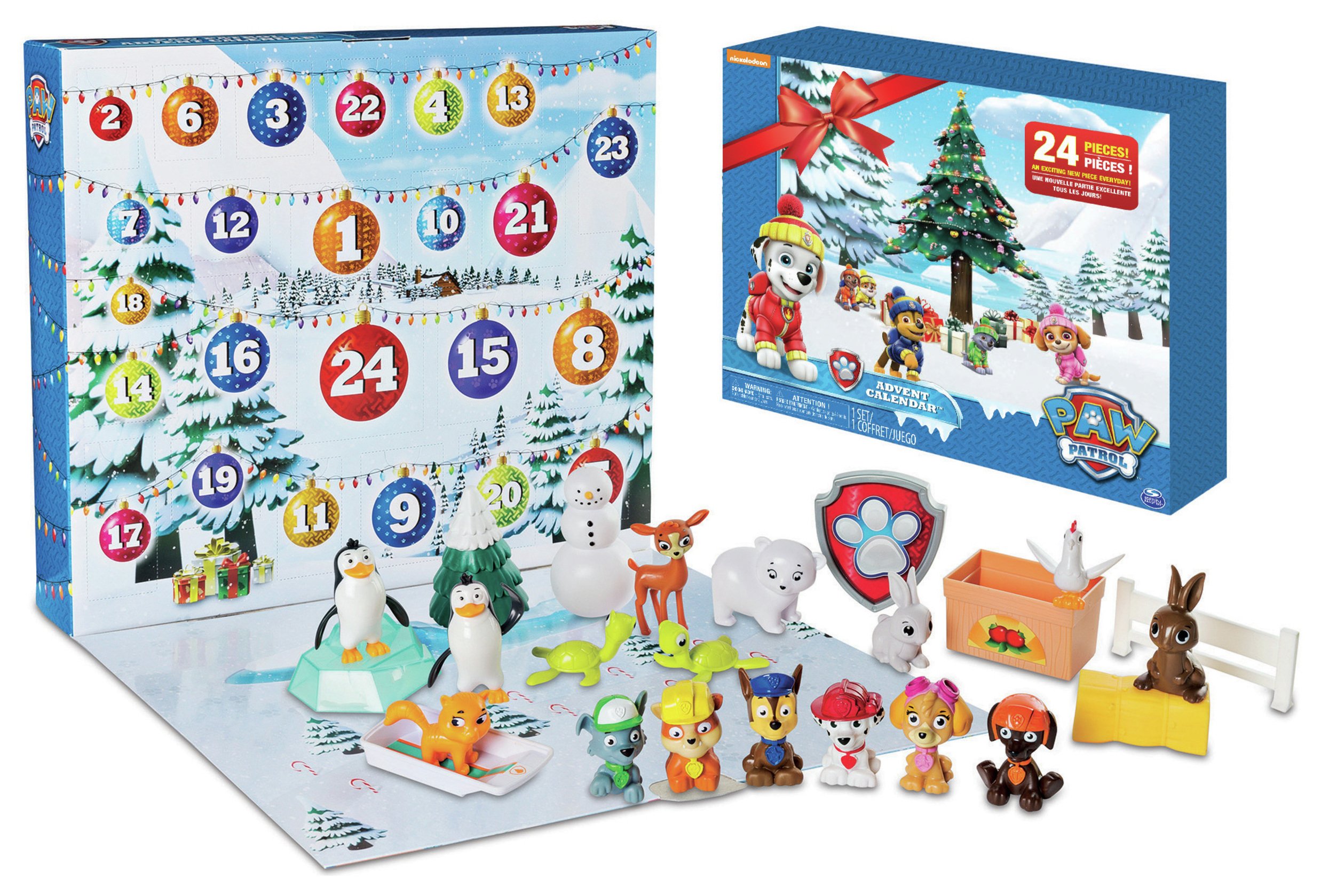 PAW Patrol Advent Calendar Assortment (7234611) Argos Price Tracker