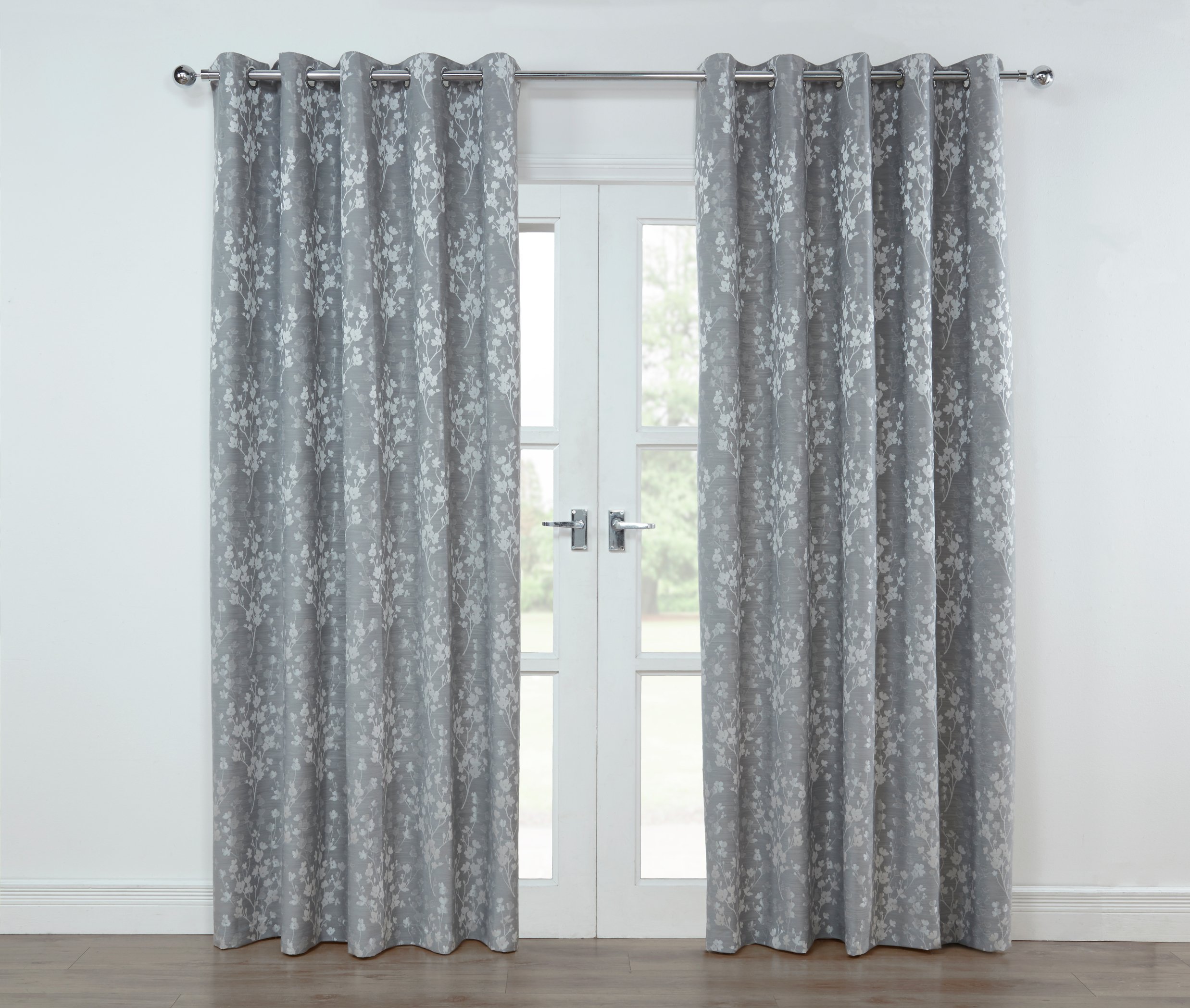Julian Charles Blossom Lined Curtains - 168x183cm Reviews