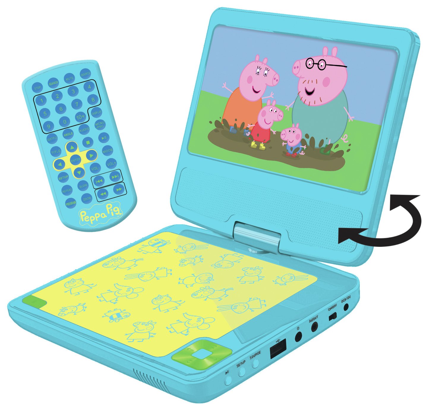 Peppa Pig 7 Inch Portable In review