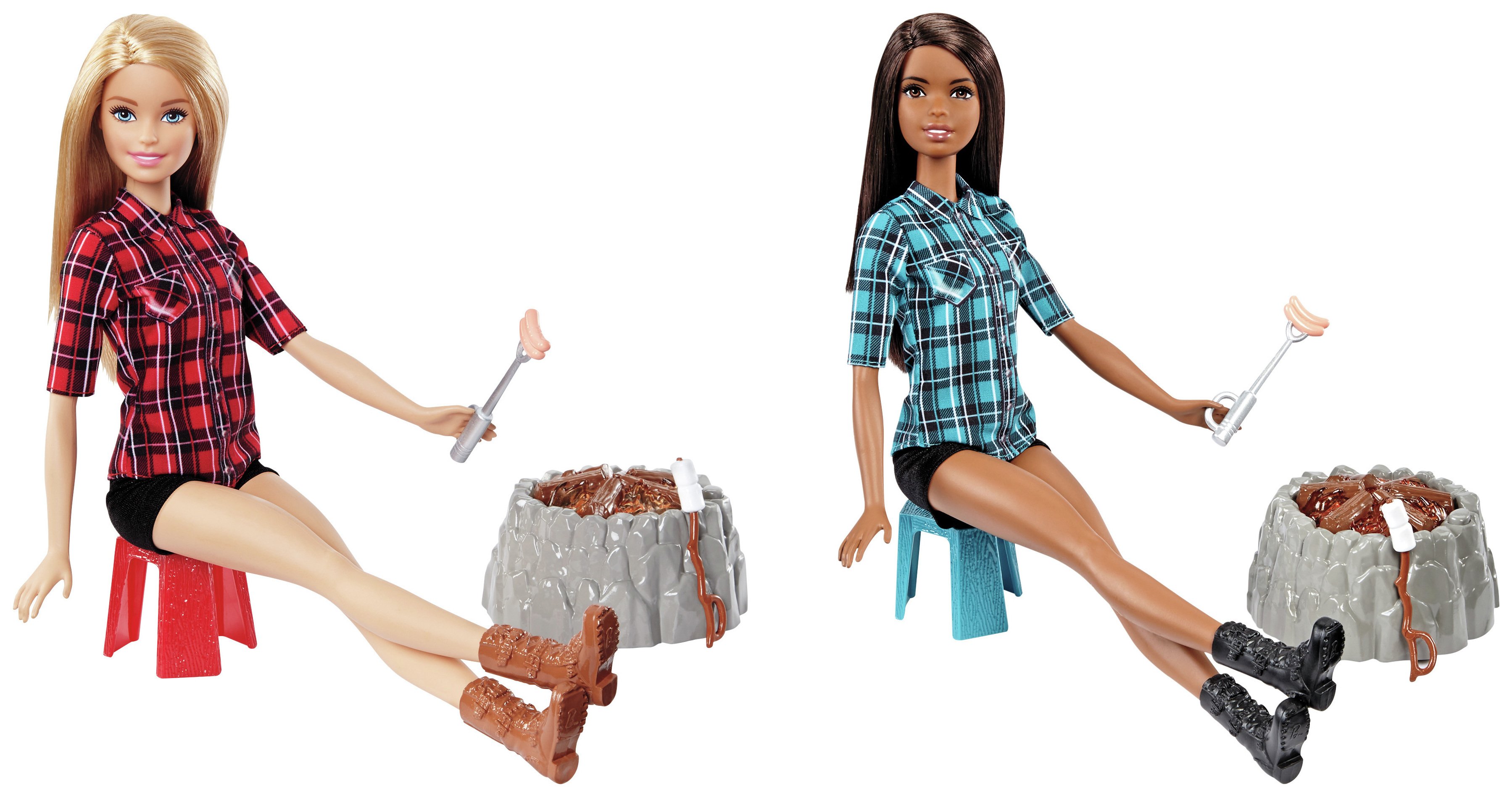 Barbie camping fun online barbie doll