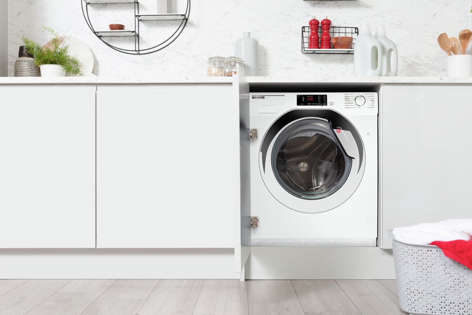 Hoover HBWM914DC 9KG 1400 Spin Integrated Washing Machine Review