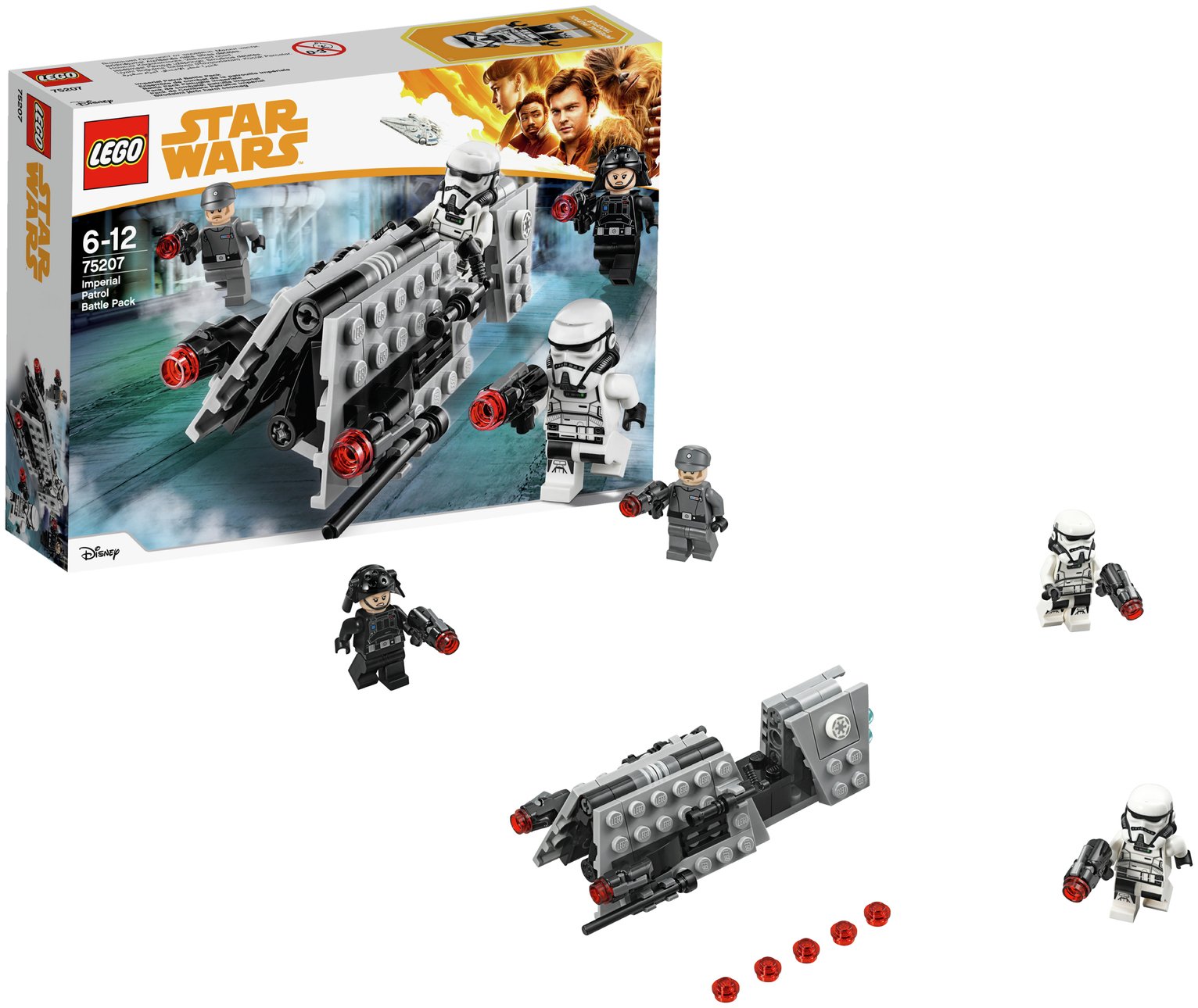 LEGO Star Wars Han Solo Imperial Patrol Battle Pack - 75207