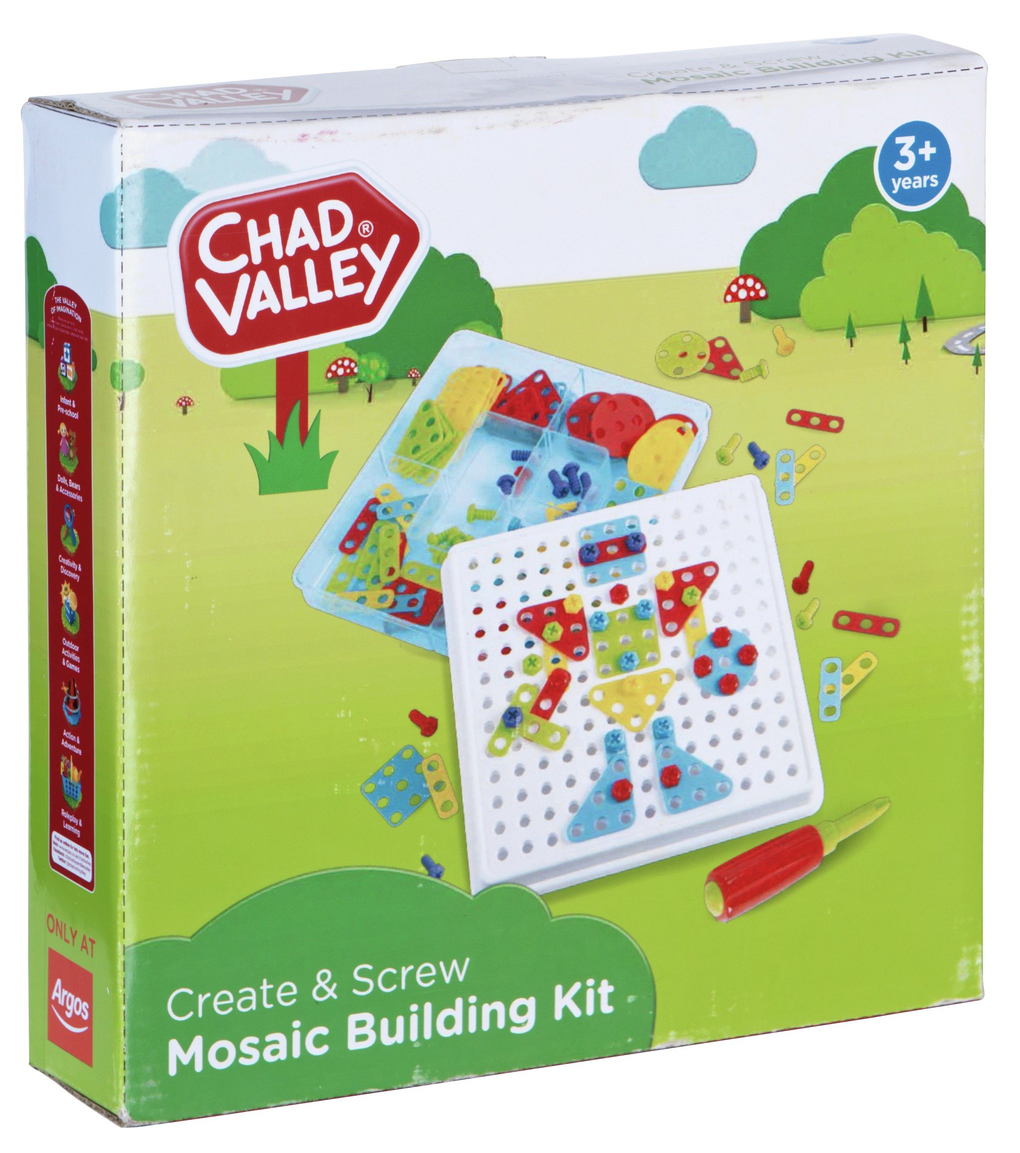 Chad Valley PlaySmart Create & Screw Mosaic Building Kit Reviews