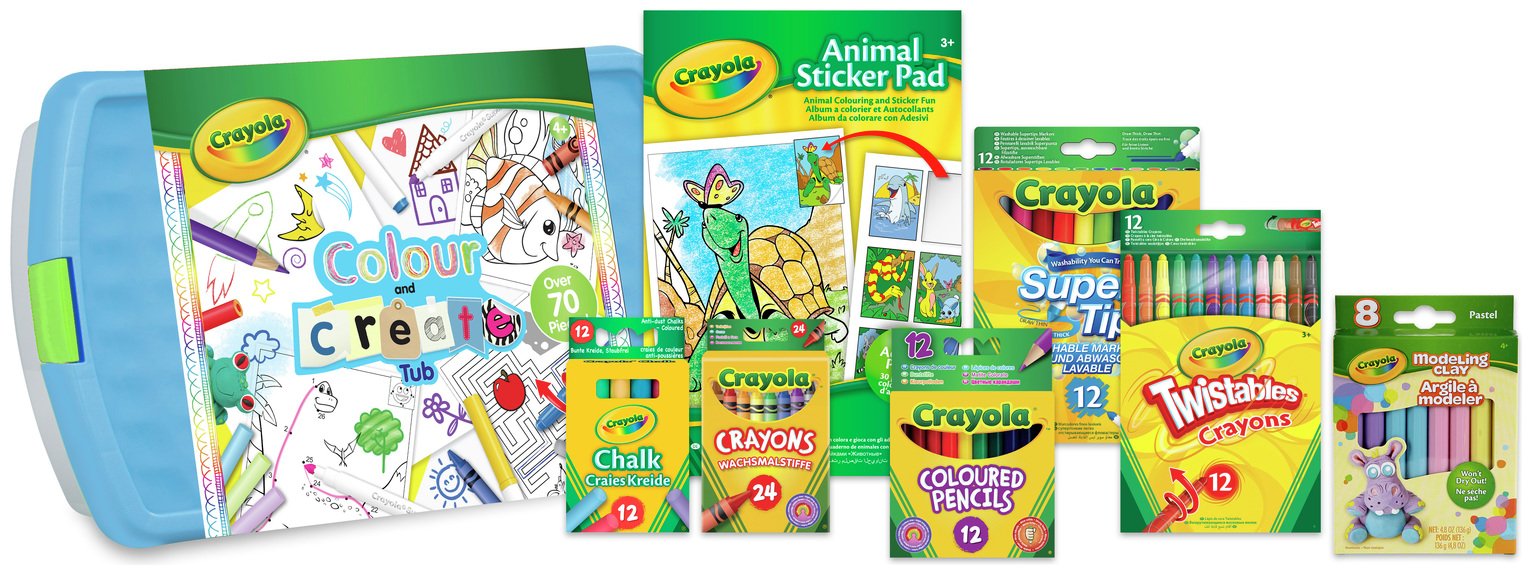 Crayola Colour and Create Tub