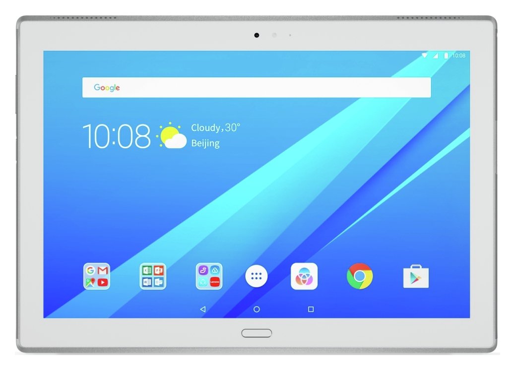 Lenovo Tab 4 10 Inch 16GB Tablet - White.