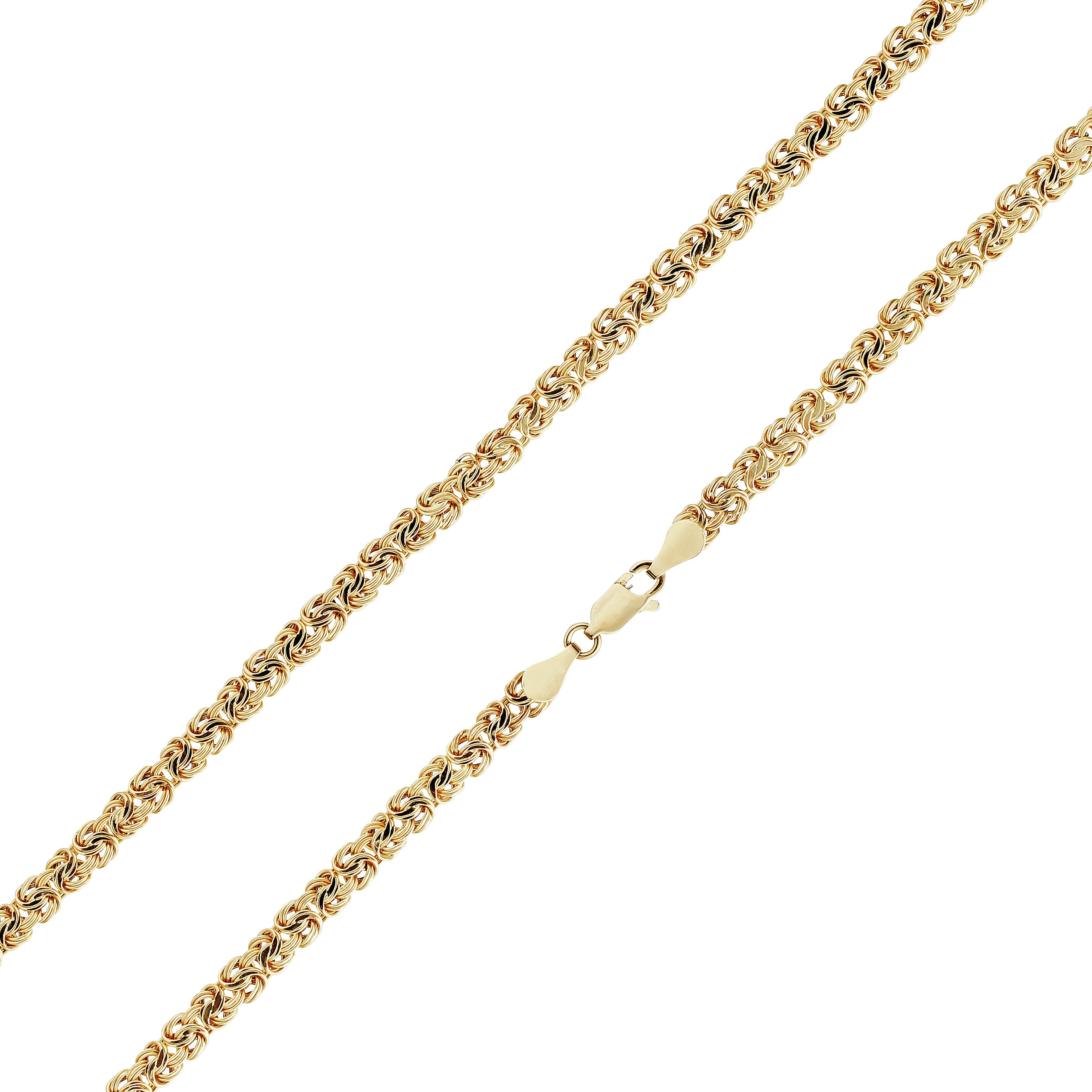 Revere 9ct Gold Fancy Chain 18in Necklace