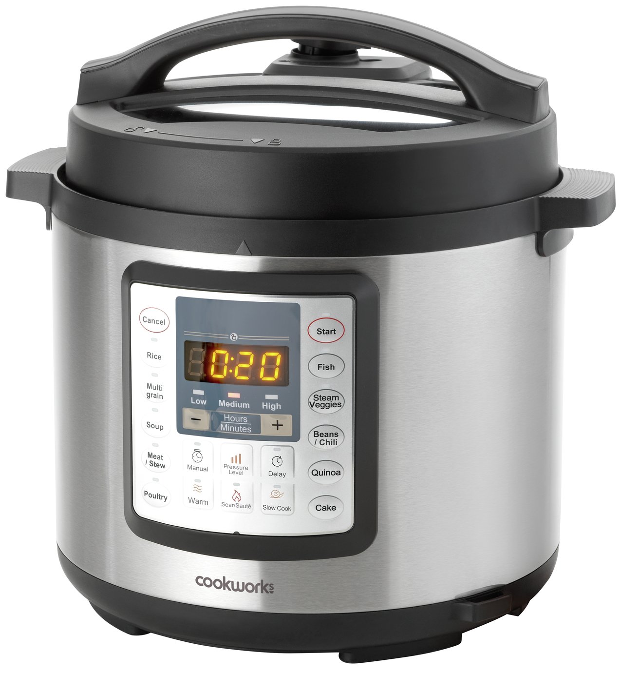 Cookworks 10-in-1 5.5L Digital Pressure Cooker review