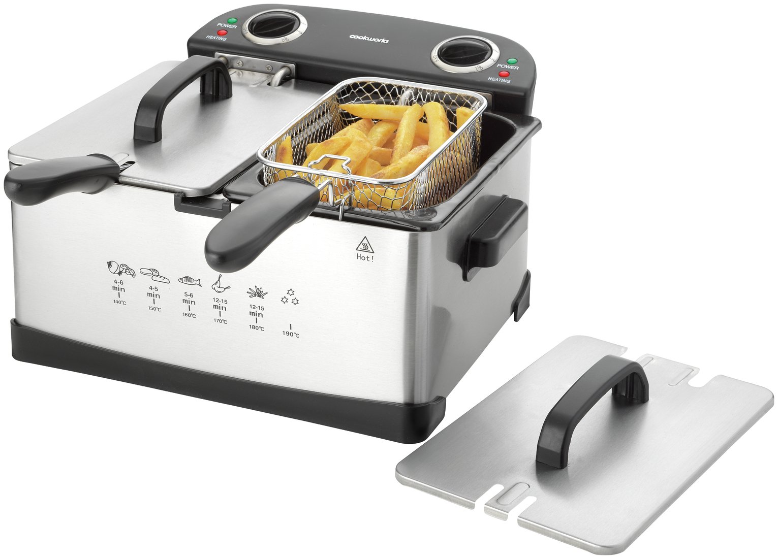 Cookworks Twin Professional Fryer Reviews Updated August 2024