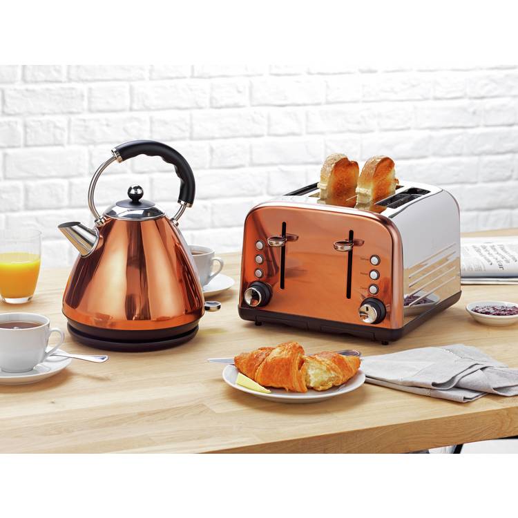 Cookworks Pyramid Kettle - Copper 0
