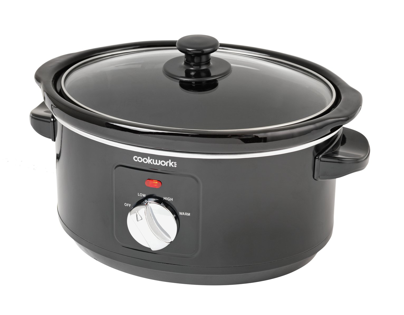 Cookworks 3.5L Slow Cooker - Black