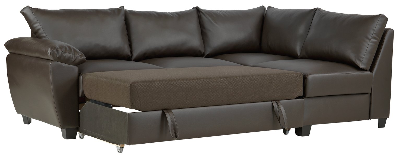 argos fernando corner sofa bed