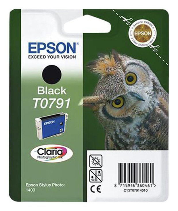Epson T0791 11 ml Black Ink Cartridge