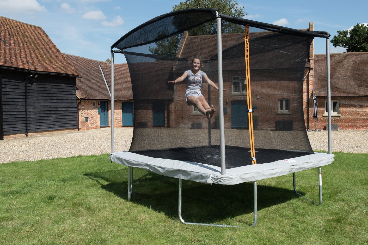 Sportspower 10ft x 8ft Rectangular Trampoline with Enclosure Reviews