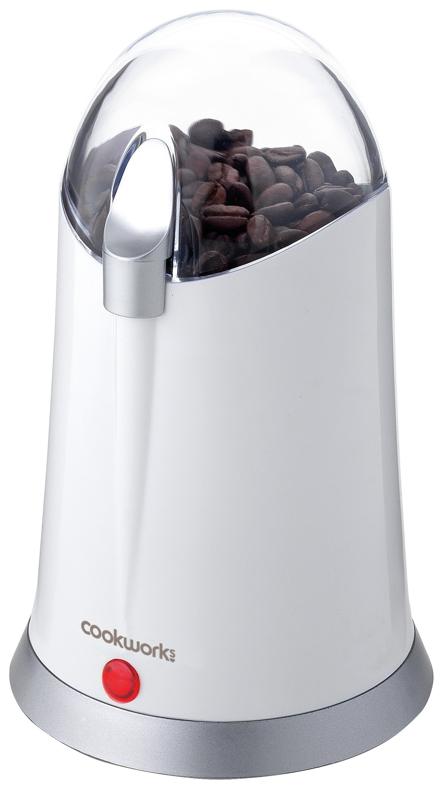 Cookworks Coffee and Herb Grinder - White