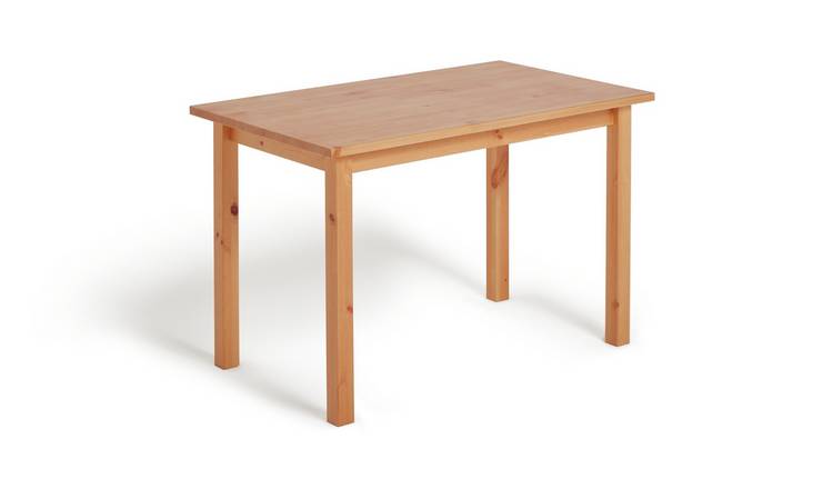 Small oak dining on sale table argos