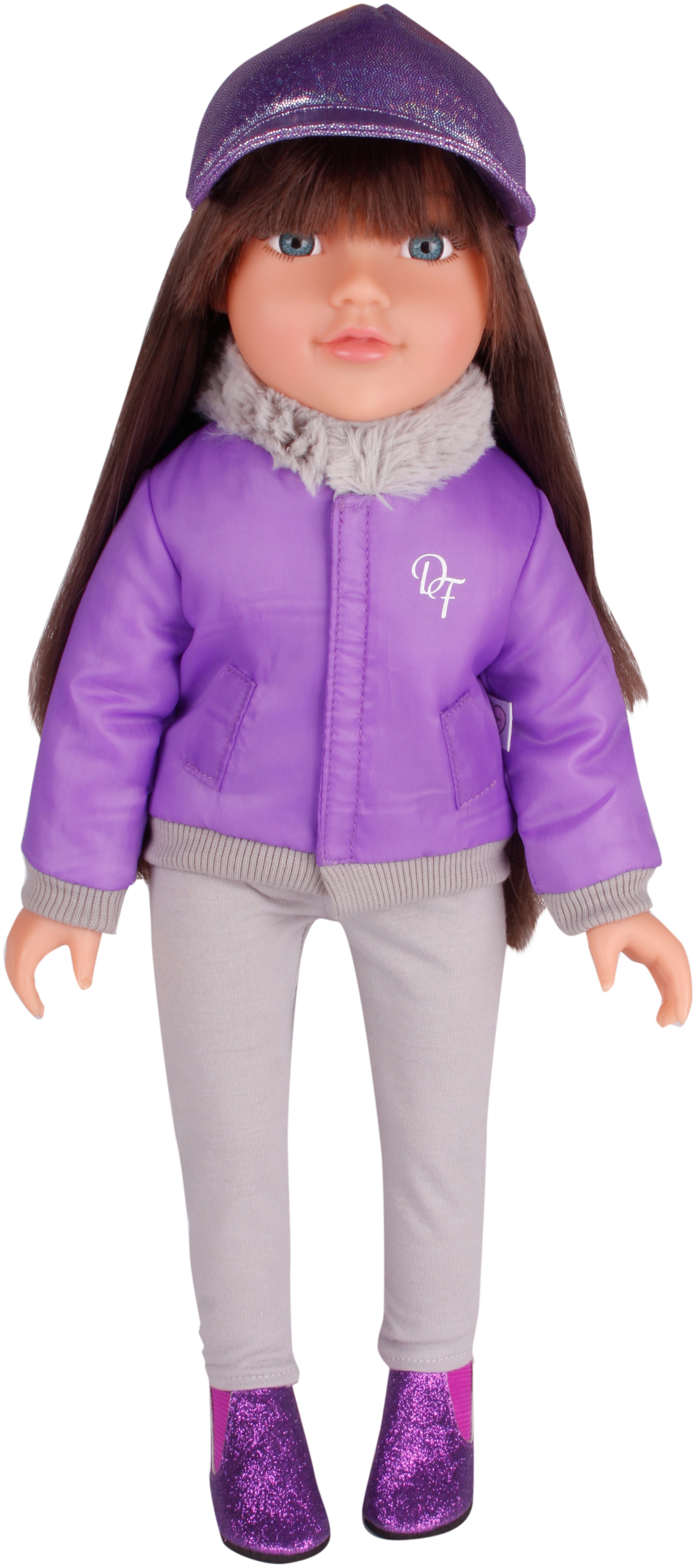 Chad Valley DesignaFriend Lilac Coat Outfit.