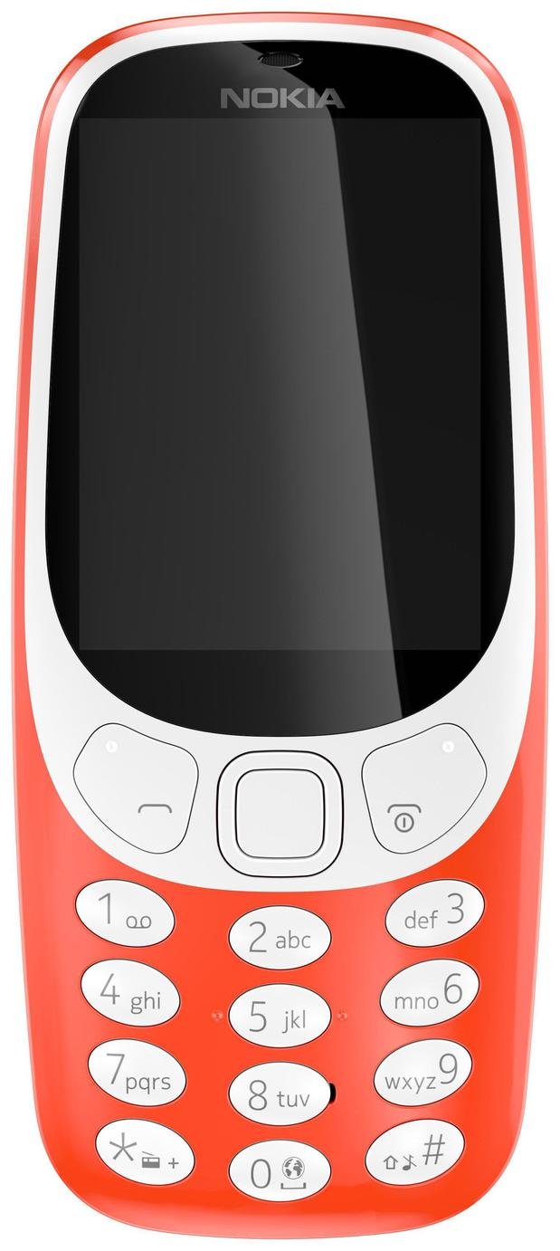 EE Nokia 3310 Mobile Phone - Red