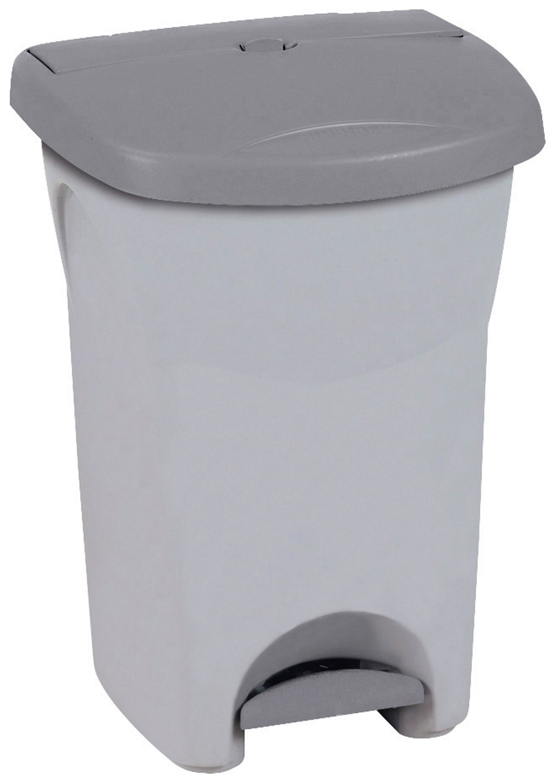 Curver Eureka 50L Pedal Bin - Grey