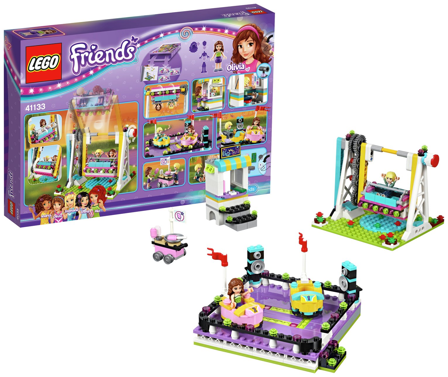 LEGO Friends Amusement Park Bumper Cars - 41133