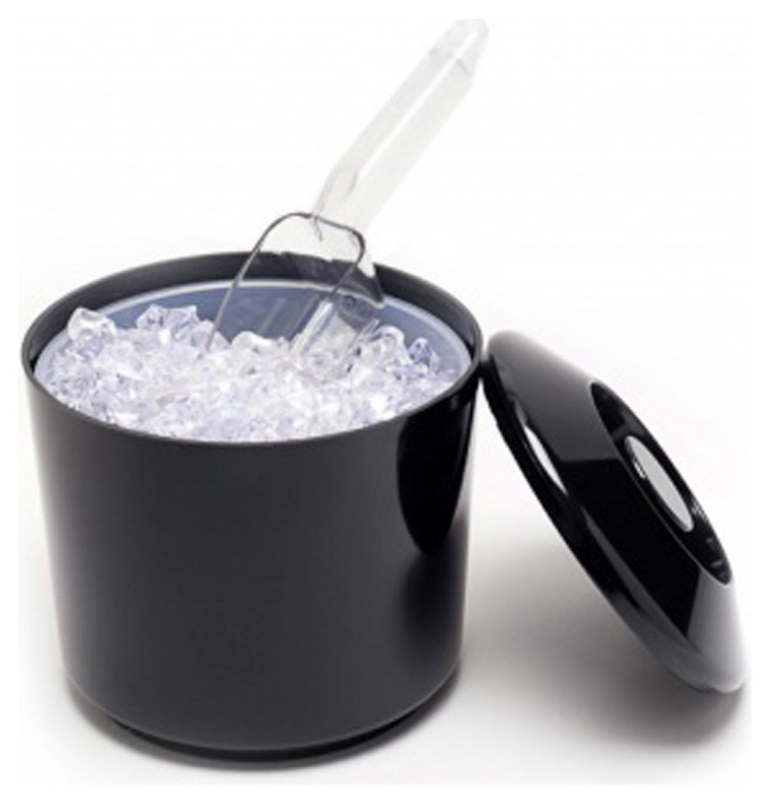 Zodiac Round Ice Bucket - Black