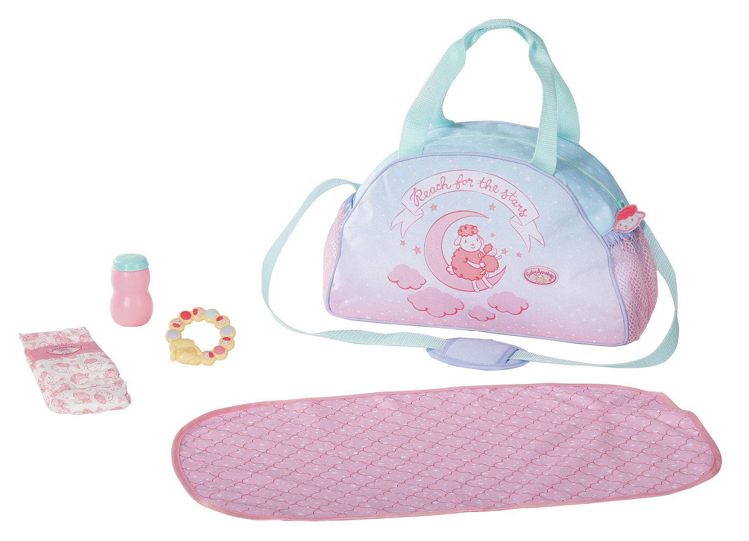 baby annabell mia so soft and changing bag