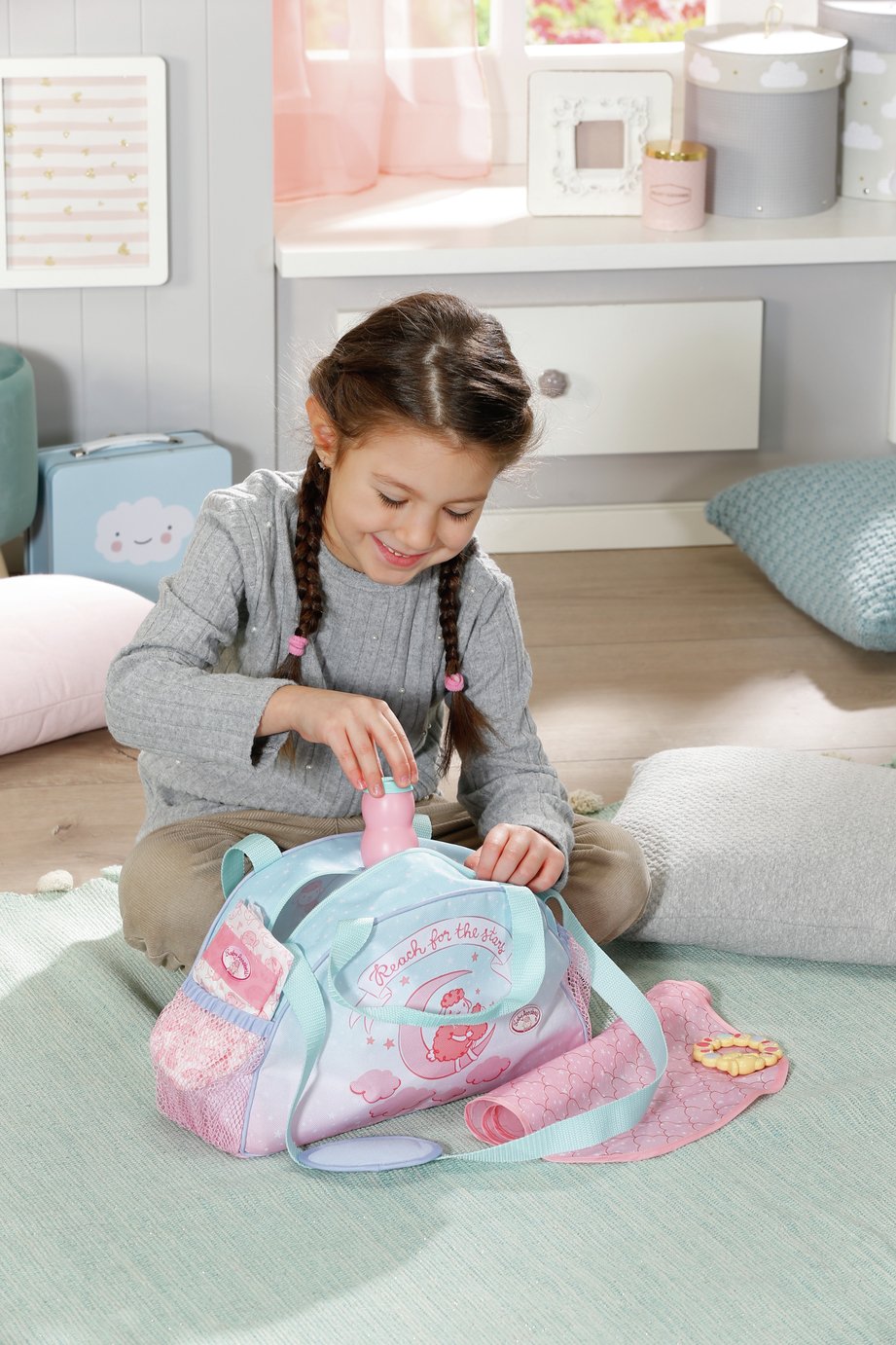 baby annabell changing bag argos