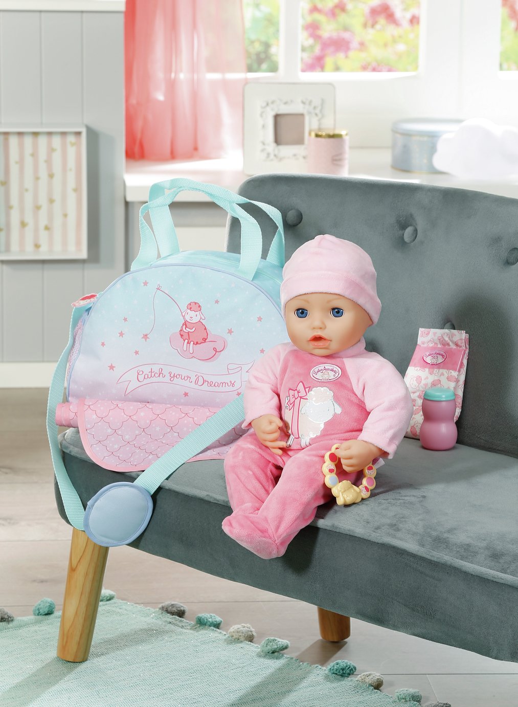 baby annabell changing bag argos
