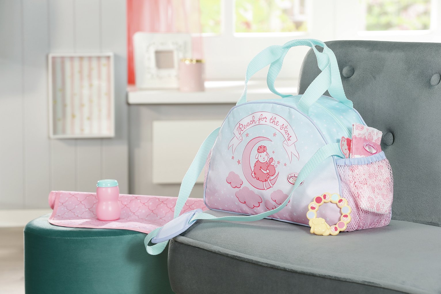 baby annabell changing bag argos