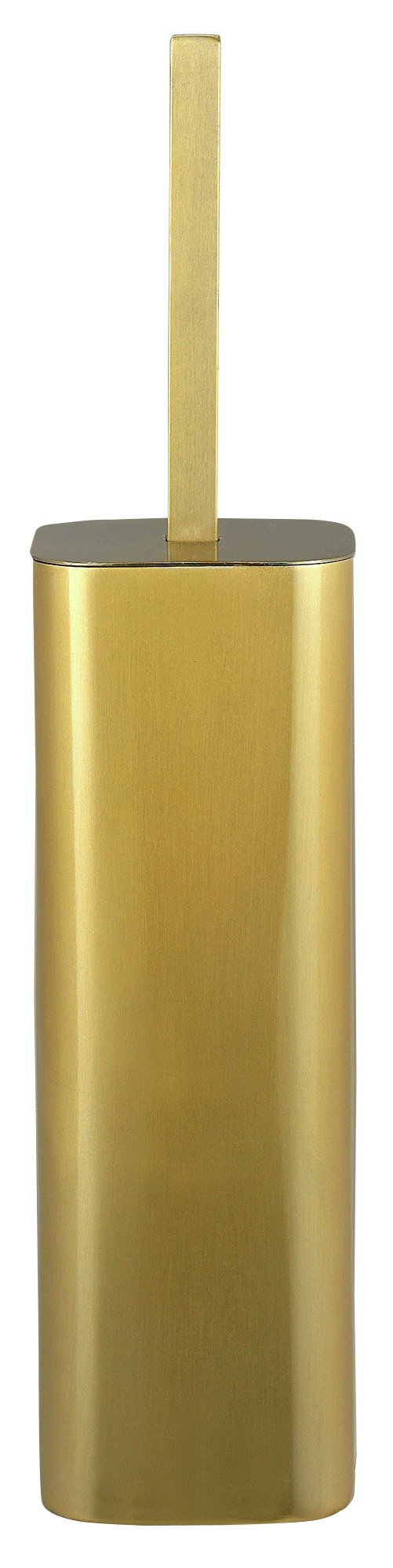 Collection Square Toilet Brush Holder - Gold