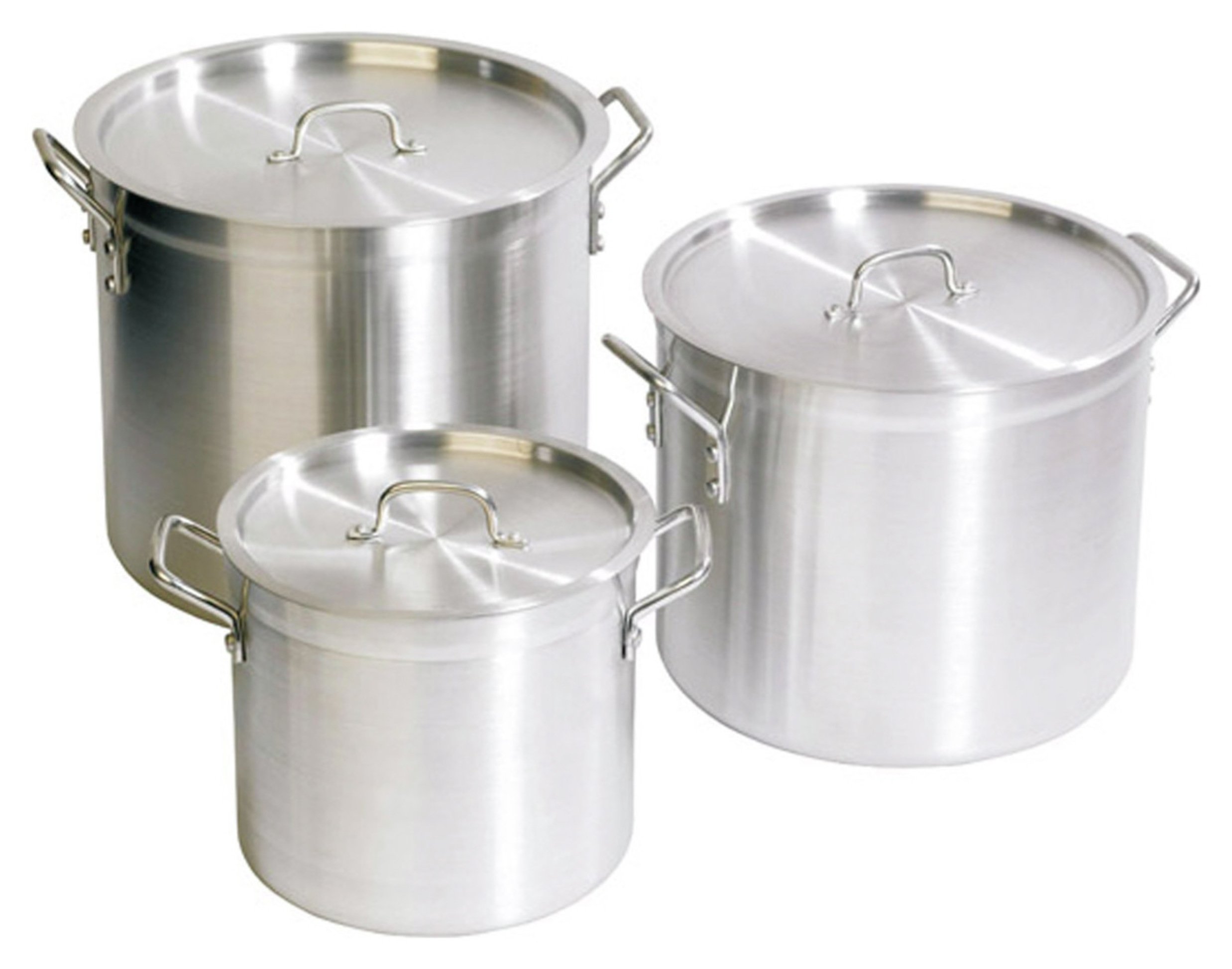 Zodiac 38cm Aluminium Stockpot with Lid