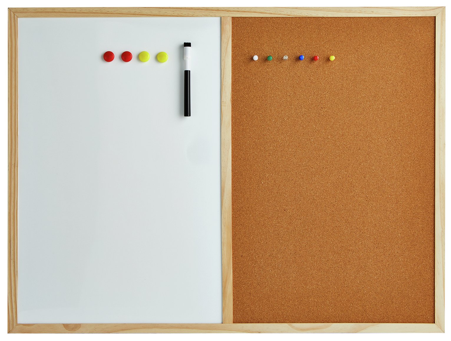 Argos Home 2 in 1 Cork Board & White Memo Board Reviews