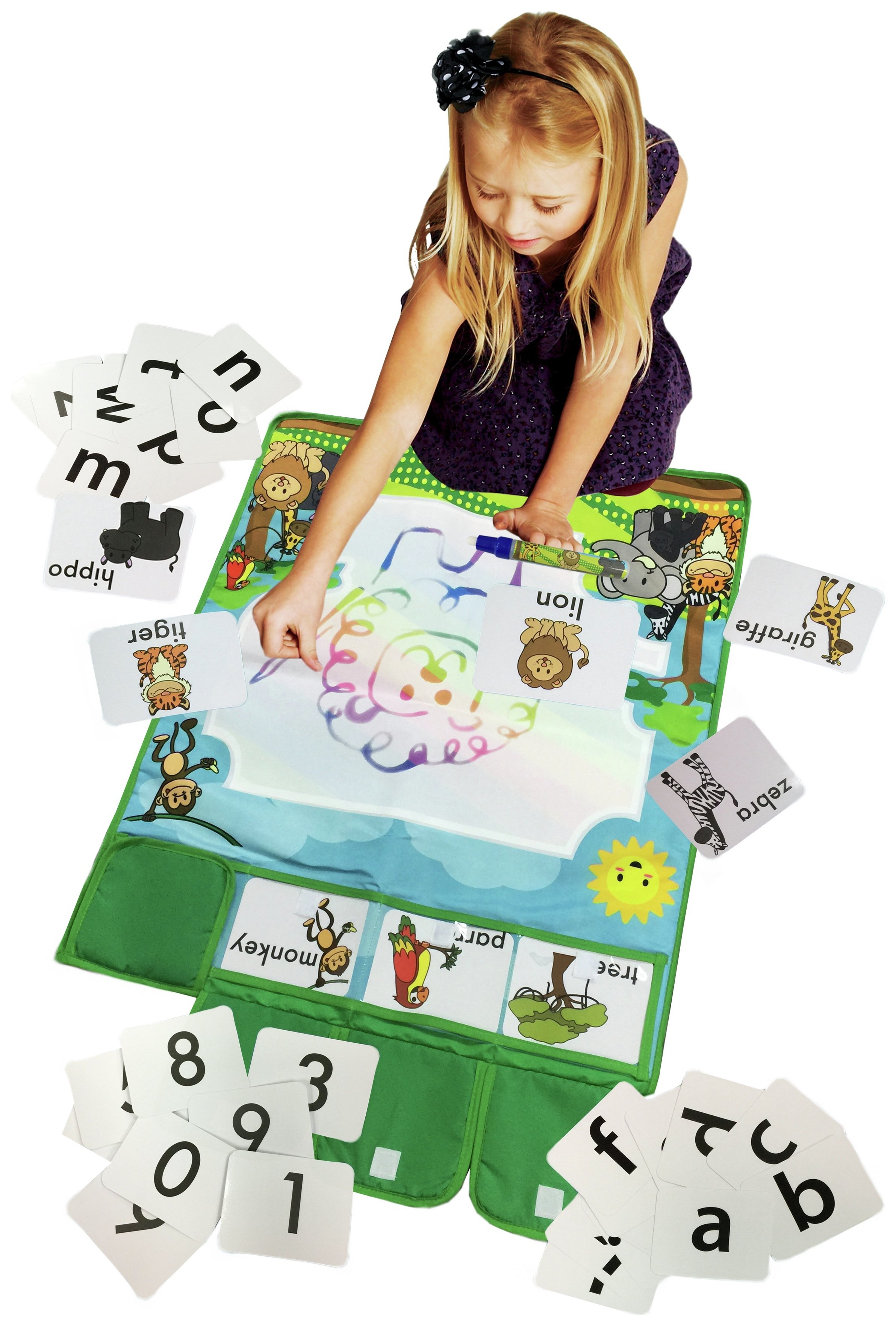 Chad Valley PlaySmart Aqua Mat with Flashcards.