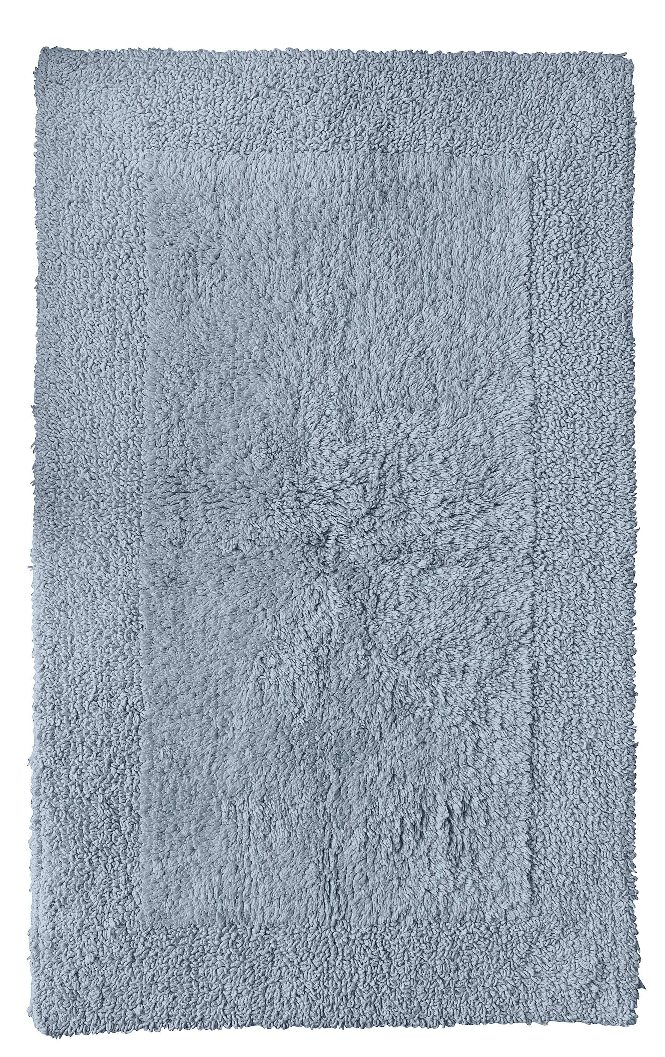 Heart of House Reversible Bath Mat - Soft Blue