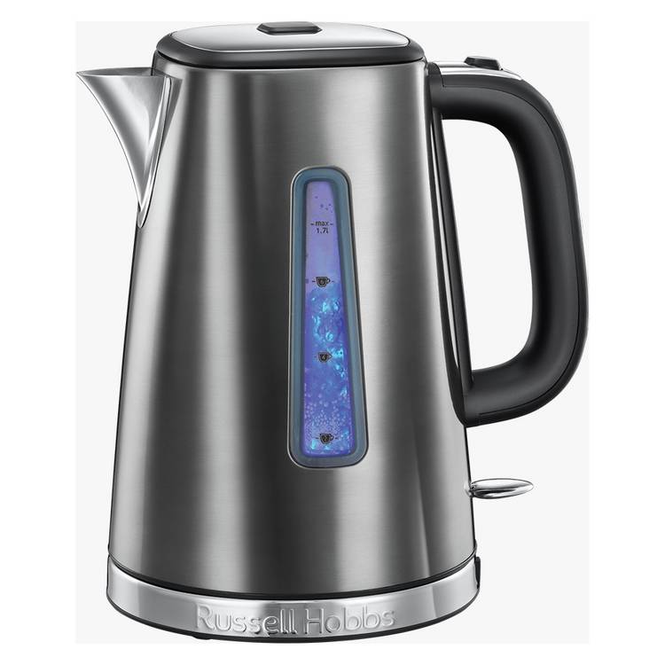 Russell Hobbs Luna Quiet Boil Grey Jug Kettle 23211 0