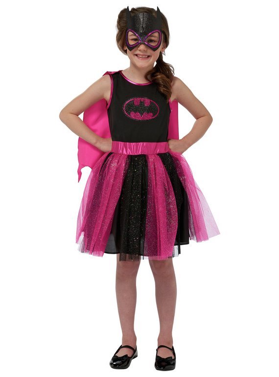 DC Batgirl Children's Fancy Dress Costume - 5-6 Years